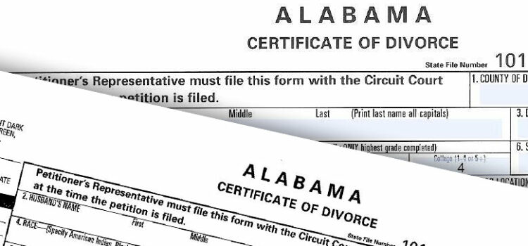 How You Can Search a Divorce Record in Alabama